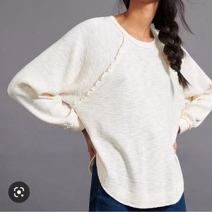 Cream Pilcro top.  So soft